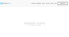 Desktop Screenshot of highpointflats.com